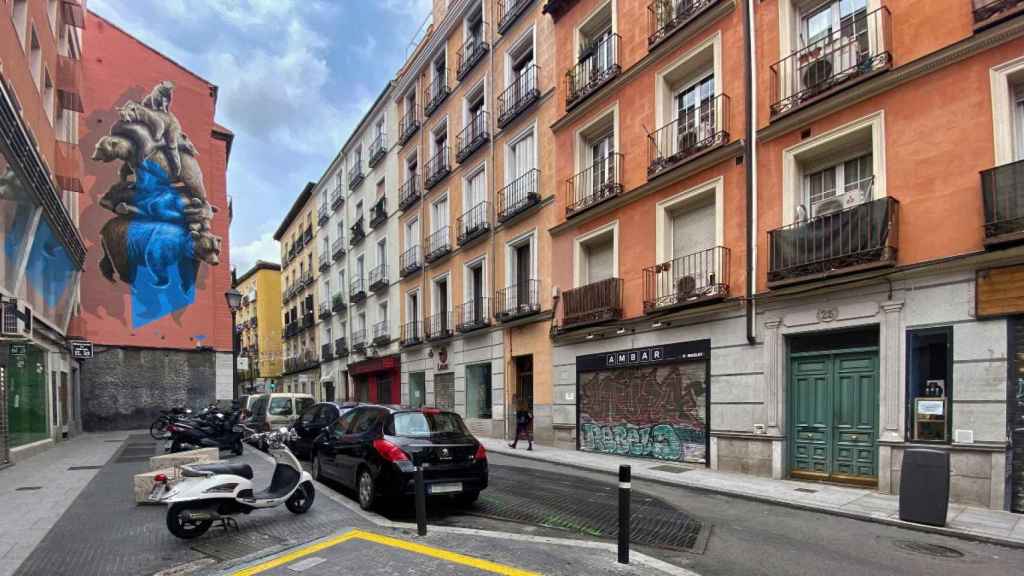 Una calle del madrileño barrio de Chueca.