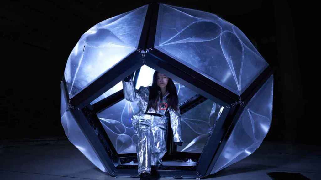 El hábitat lunar Momo.