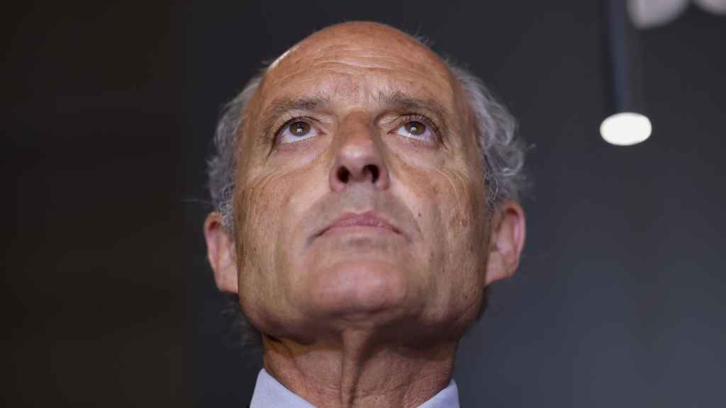 Francisco Camps, este miércoles tras conocer su absolución.