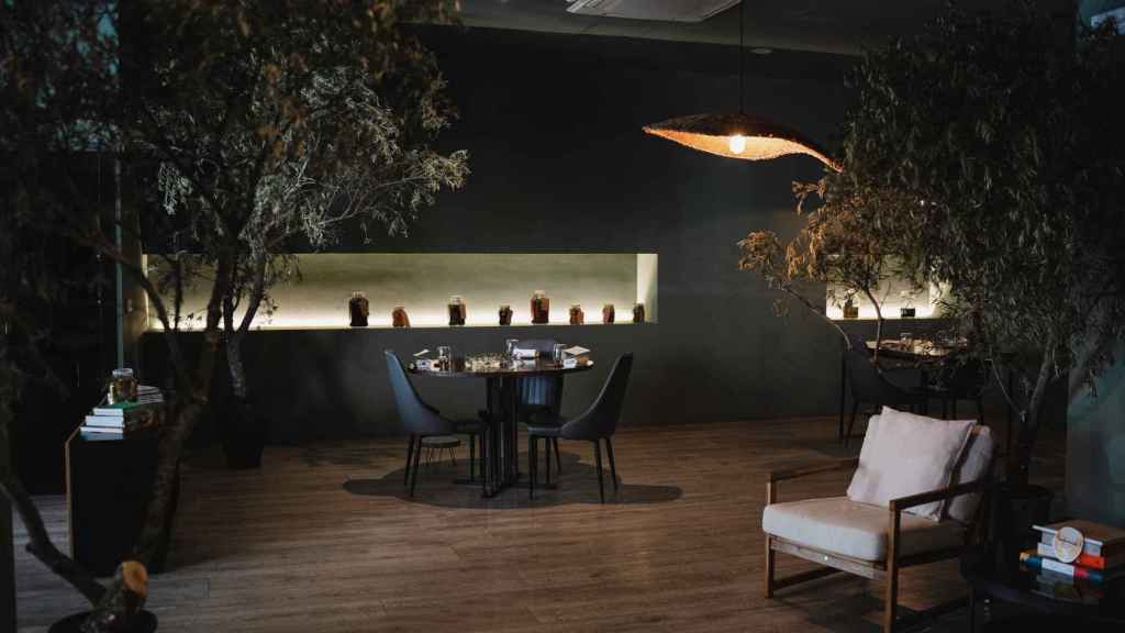 Decoración de la sala de Lur.