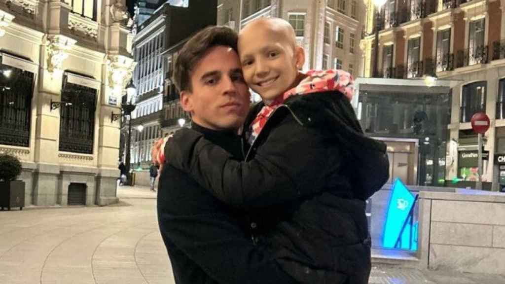 María con el matador de toros Gonzalo Caballero