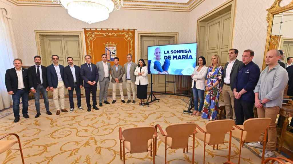 Presentación de la gala benéfica en el Ayuntamiento de Salamanca