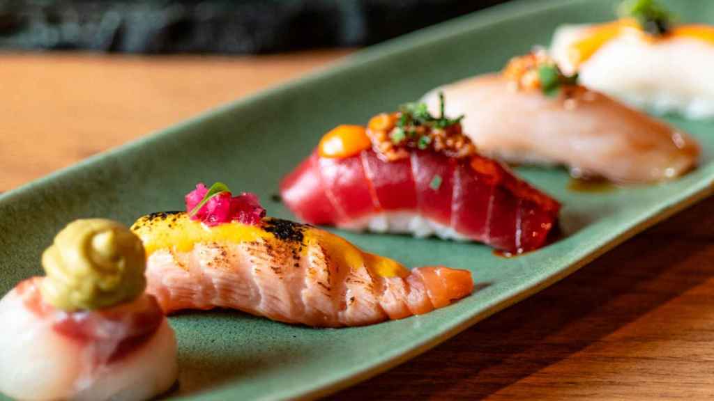 Los nigiris de Gaman.