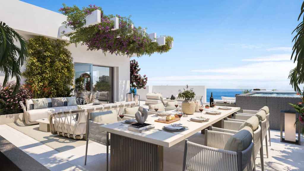 Otra de las imágenes de la nueva promoción de Exxacon en Casares.