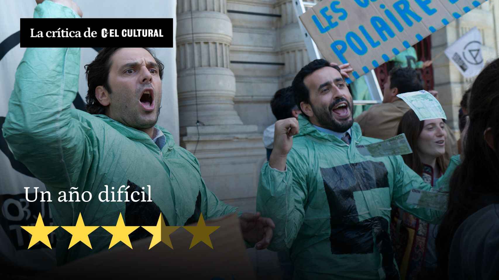 Pio Marmai y Jonathan Cohen, en 'Un año difícil'