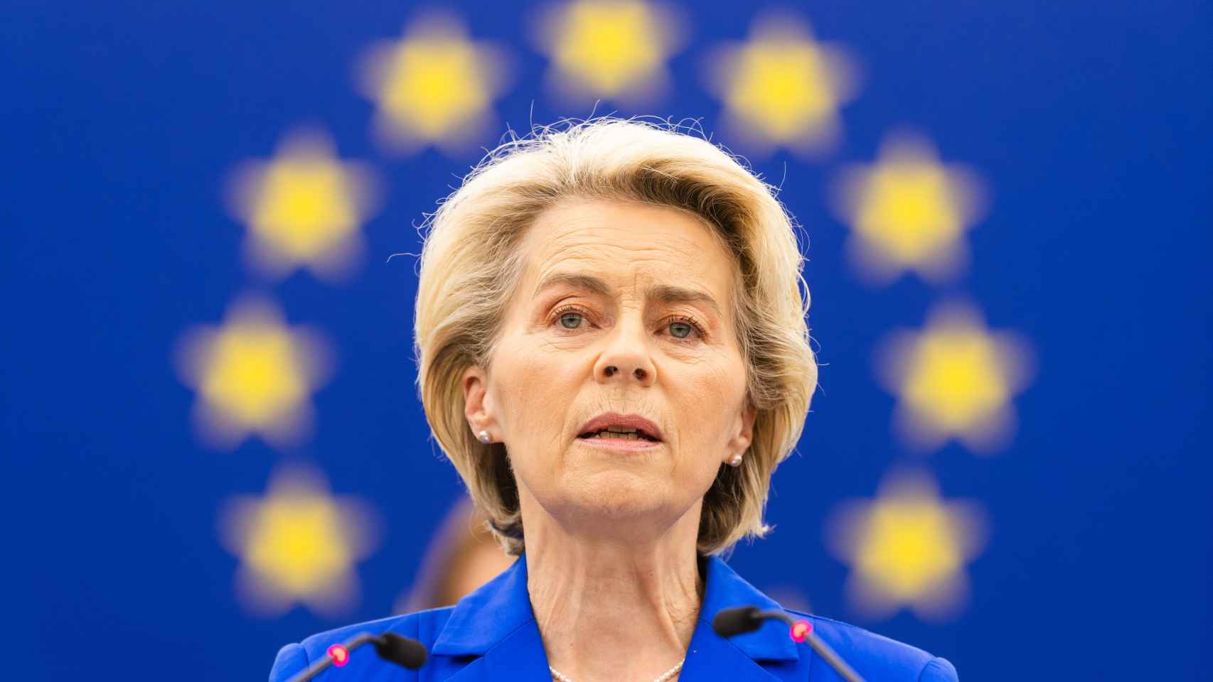 Úrsula von der Leyen, presidenta de la Comisión Europea.