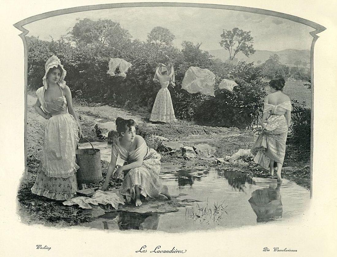 Foto de archivo de las lavandeiras. Foto: iStock