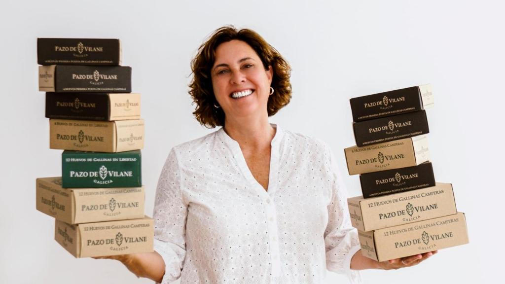 Nuria Varela-Portas, responsable de Pazo de Vilane.