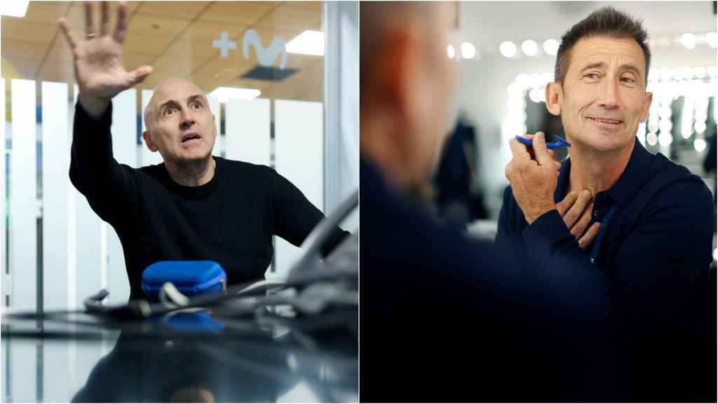 A la izquierda, Julio Maldonado 'Maldini'; a la derecha, Carlos Martínez.