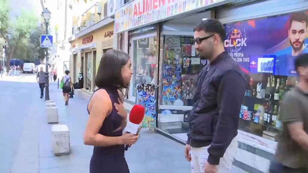 Momento de los hechos en el punto del directo.