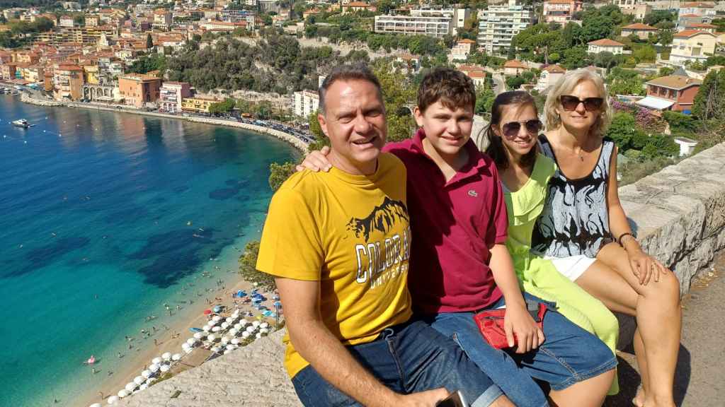 Los Salonia Gaitán de vacaciones.