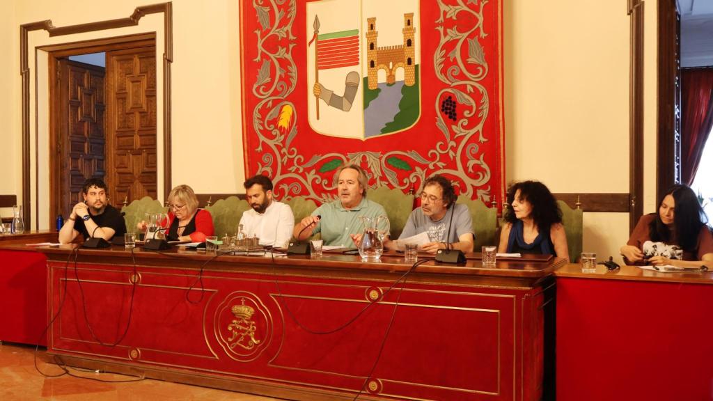 Imagen del pleno del Ayuntamiento de Zamora de este jueves