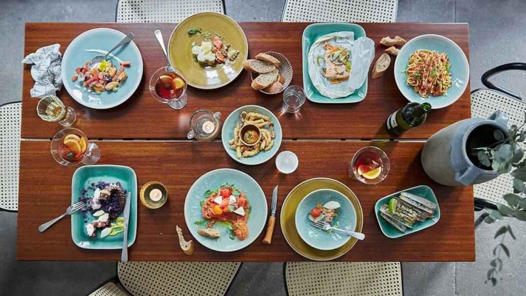 Los platos de La Vaquería Montañesa