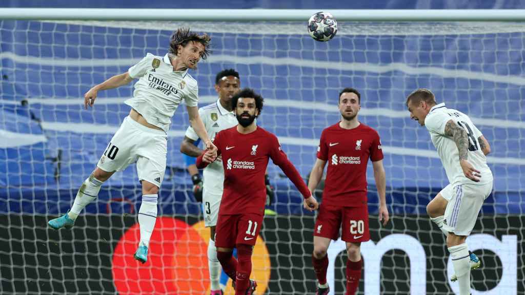 Encuentro entre el Real Madrid - Liverpool en marzo 2023