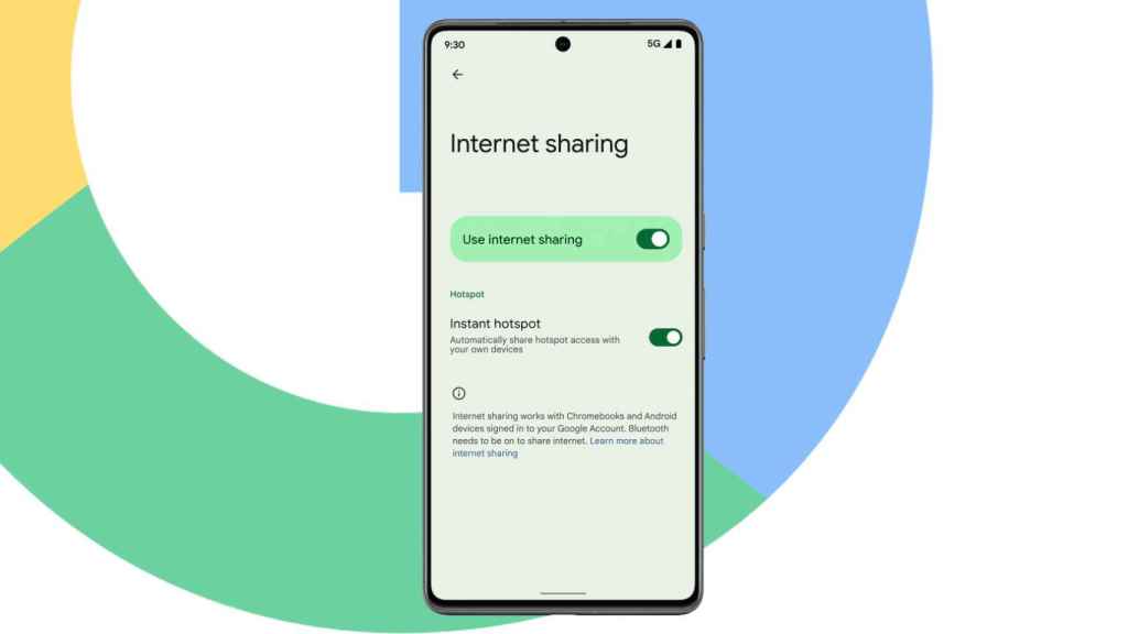 El punto WiFi con una pulsación