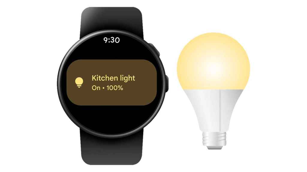 Control de la luz desde el reloj con Wear OS