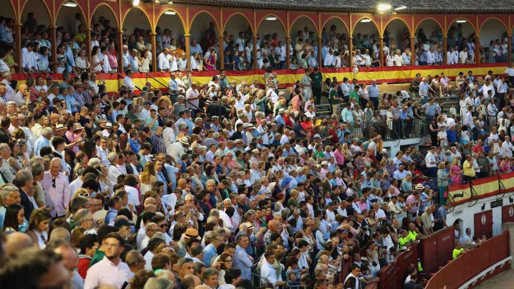 Corrida de toros del Corpus de Toledo. Foto: Redes Sociales Vox de Toledo.