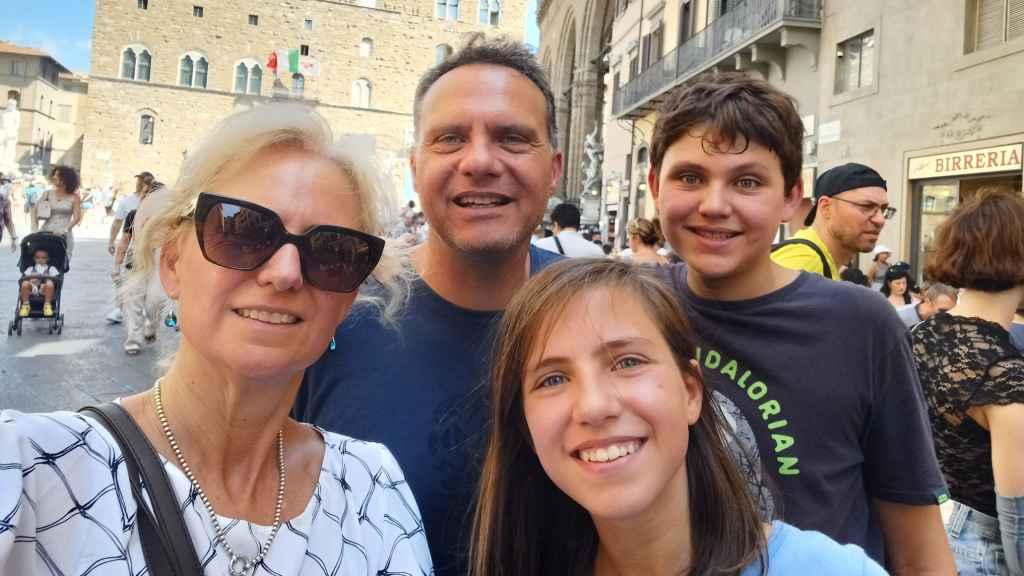 Una fotografía de la familia Salonia Gaitán.