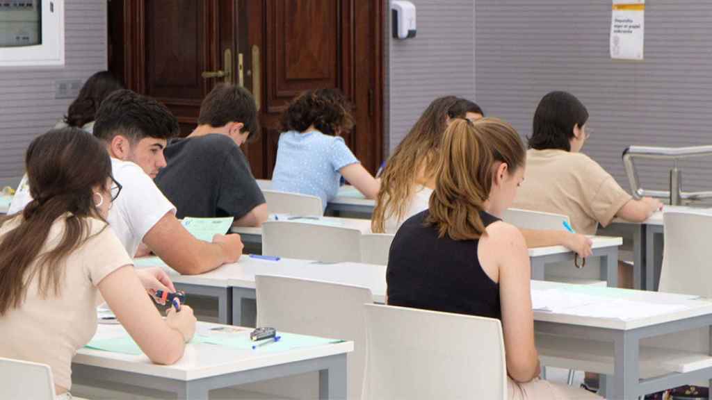 Pruebas de Selectividad en la Universidad de Sevilla.