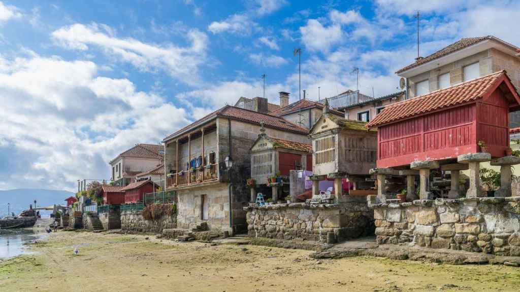 Vista de Combarro, en Pontevedra.