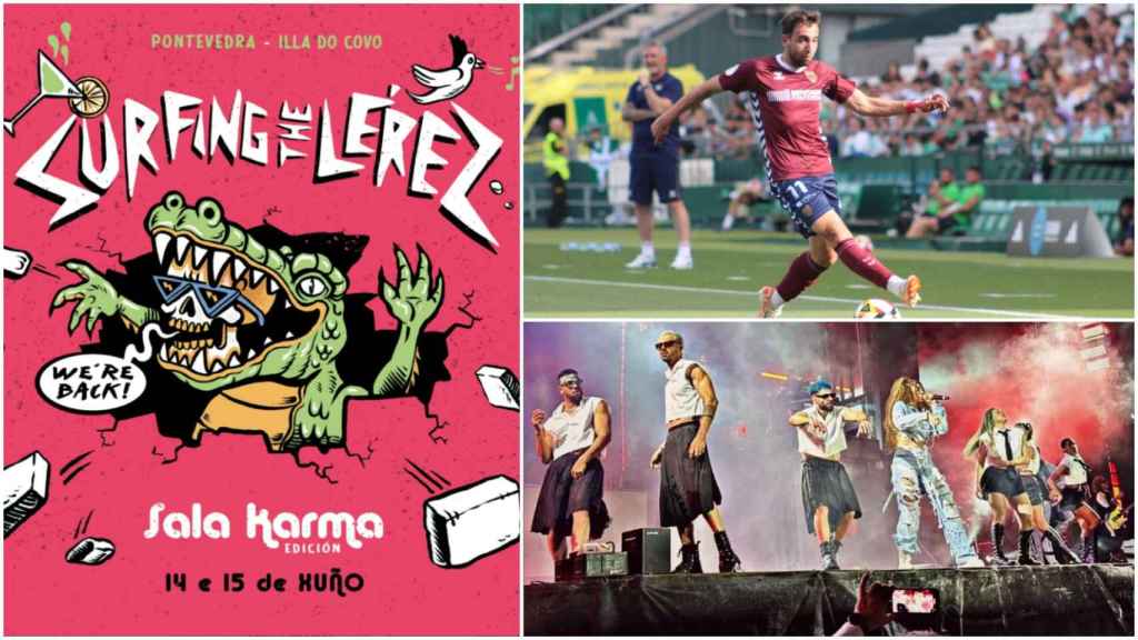 Planes en Pontevedra en junio.