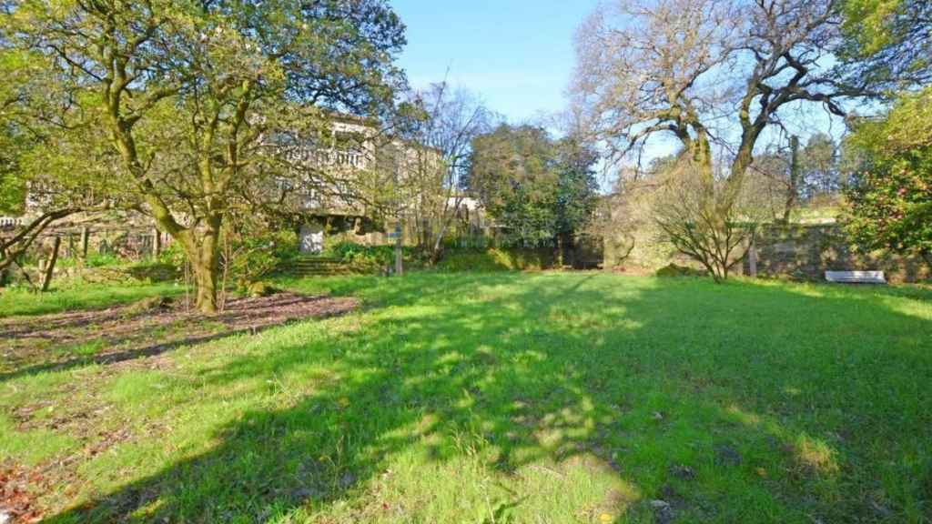 Jardín del pazo en Tui.