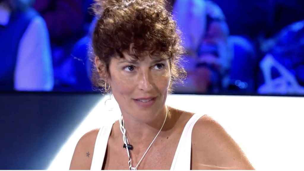 Rocío Madrid en el plató de 'Supervivientes'.