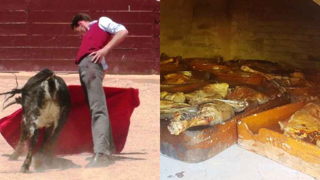 El buen toreo y el buen yantar estuvieron presentes en la finca Los Expolios de los Vegas