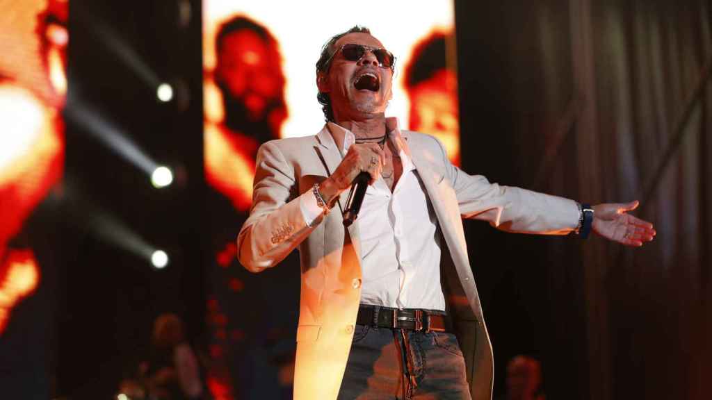 Marc Anthony eligió Marbella para inaugurar su gira en España ante 10.000 espectadores.