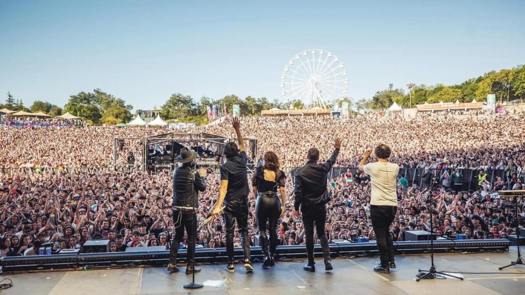 Concierto de La Oreja de Van Gogh.