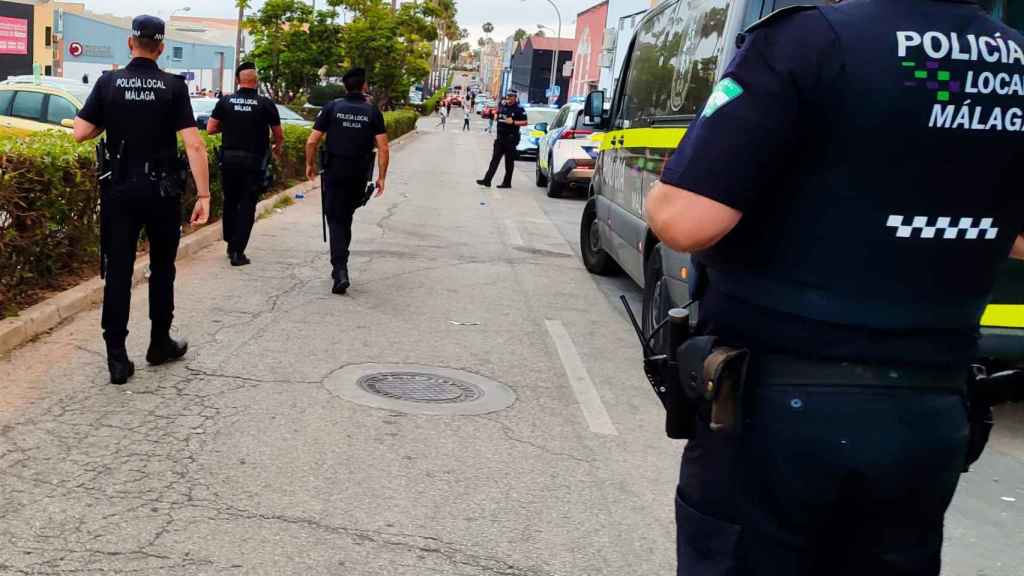 El dispositivo de la Policía Local.