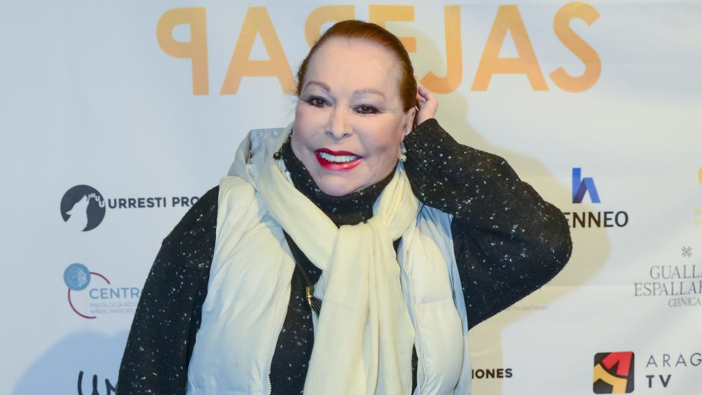 Massiel, en su último acto público, el pasado mes de febrero.