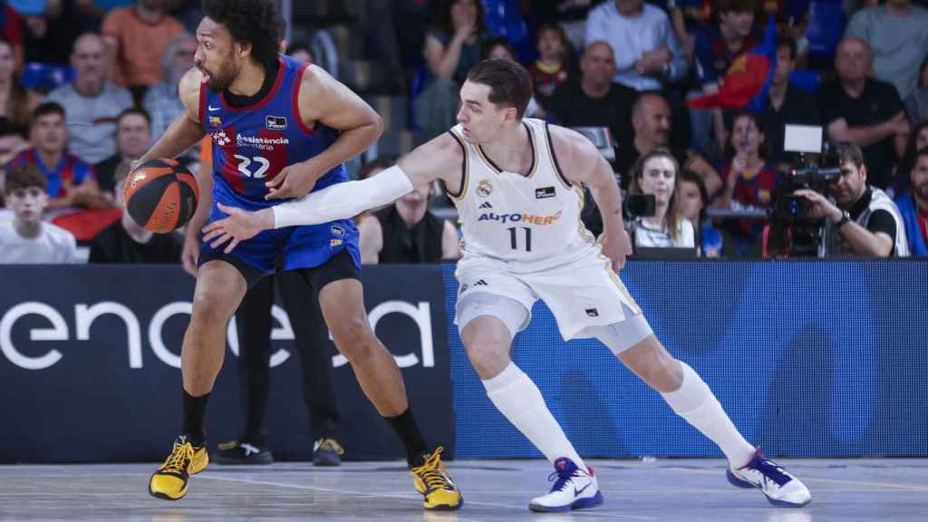 Parker y Hezonja, en El Clásico de la Liga Endesa.
