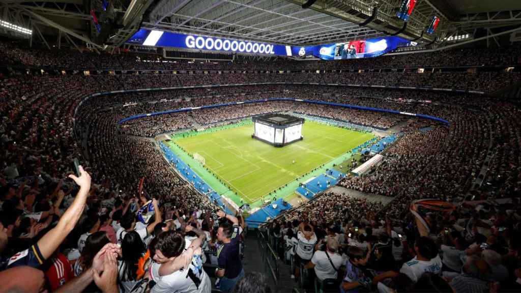 Así se vivió La Decimoquinta en el Santiago Bernabéu