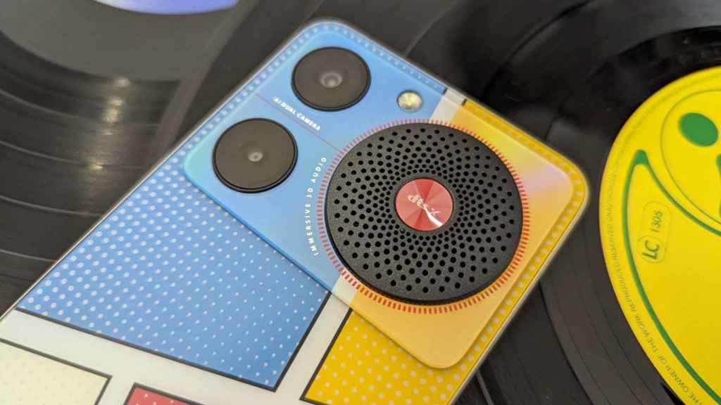 El ZTE Nubia Music tiene un gran altavoz trasero