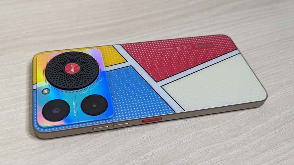 El diseño del ZTE Nubia Music es muy atrevido