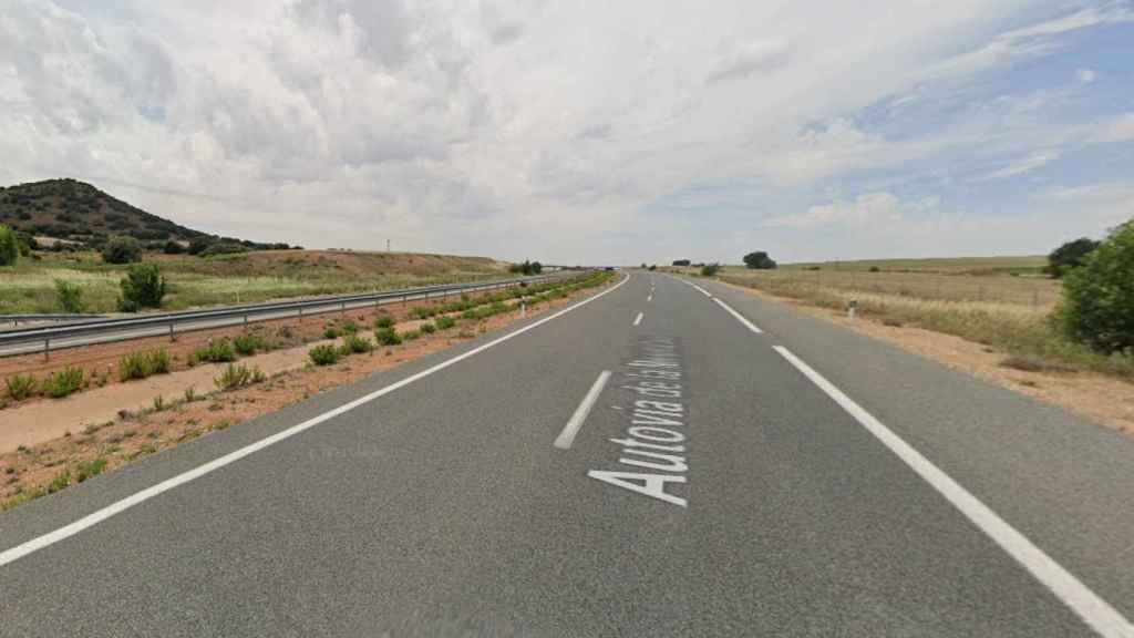 A-40 a su paso por Torrejoncillo del Rey (Cuenca). Foto: Google Maps.