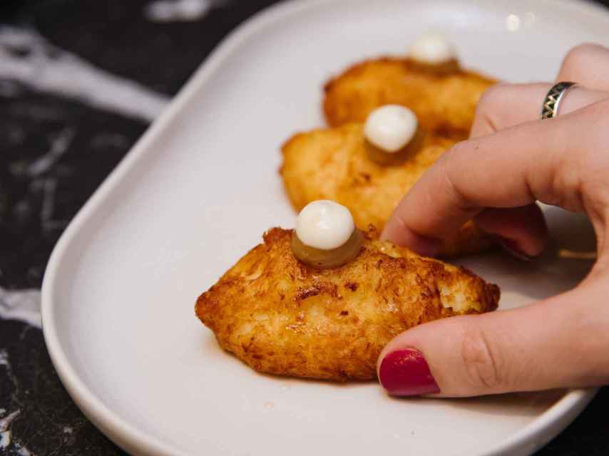 Los buñuelos de bacalao de La Marimandona.