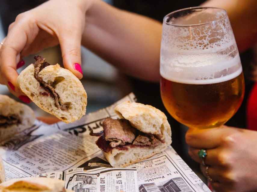 Bocadillo 'El 1957'.