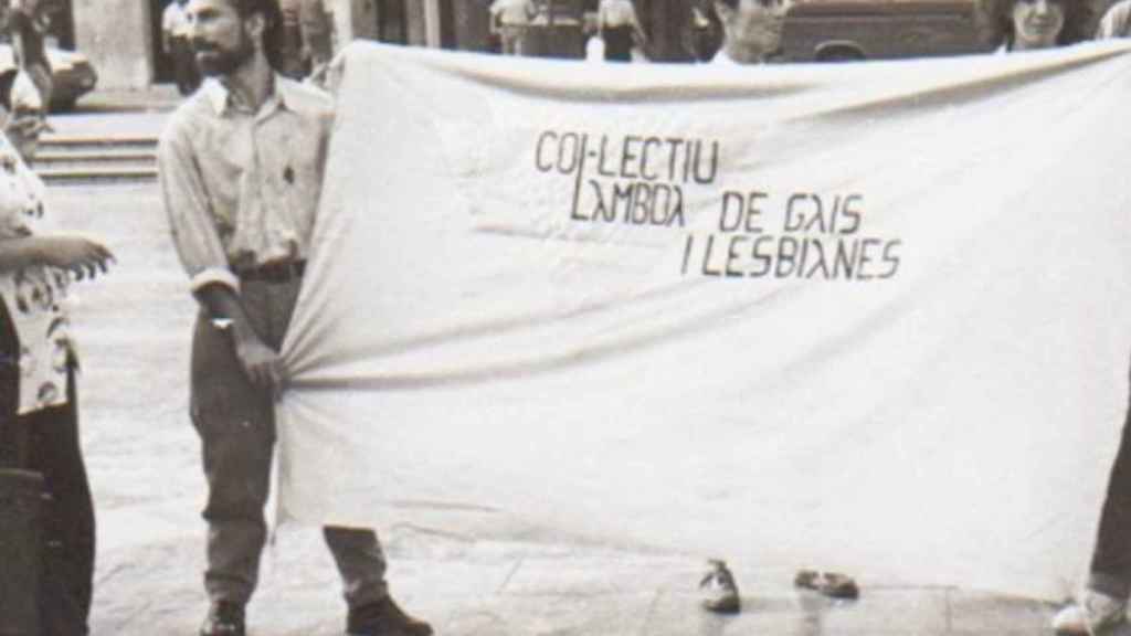 Una de las primeras manifestaciones celebradas en Valencia.