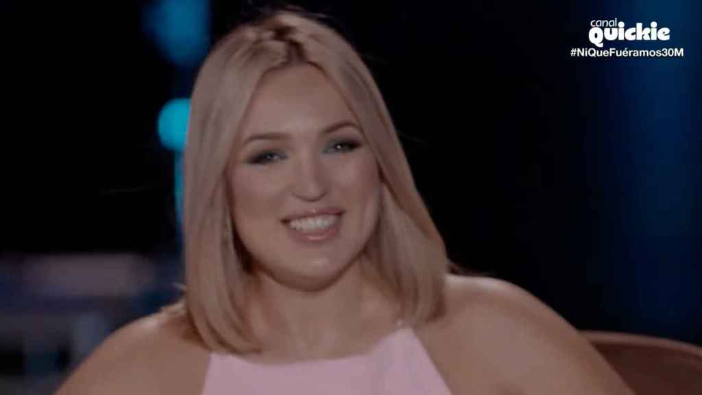 Marta Riesco en 'Ni que fuéramos'.