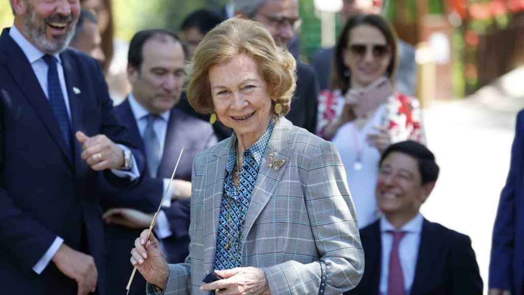 La reina sofía en su último acto en agenda, el pasado 30 de mayo.