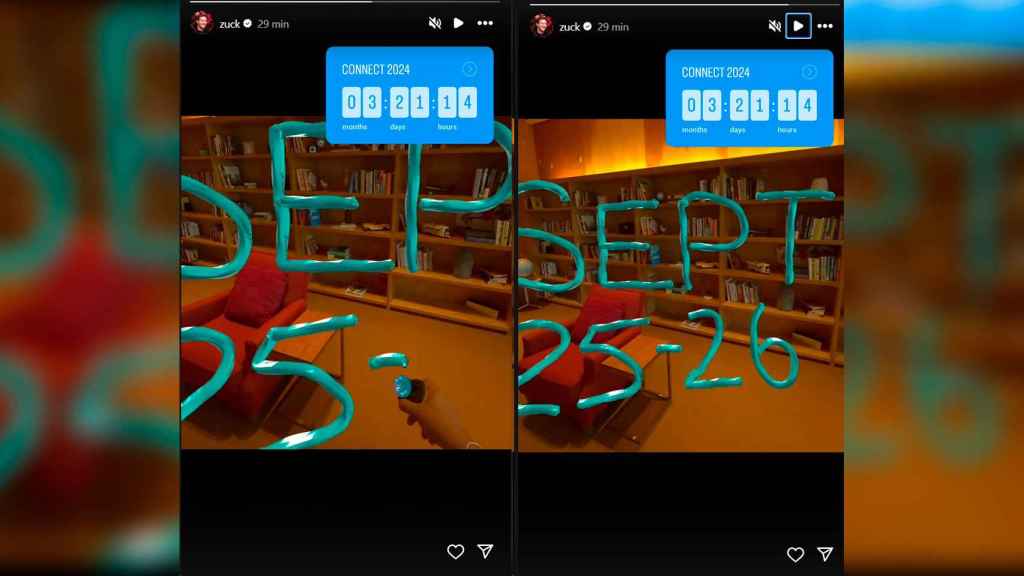 Instagram Stories de Mark Zuckerberg