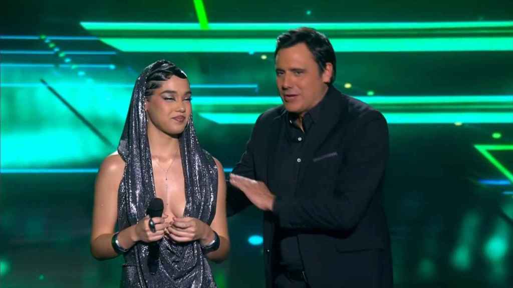 Aye Alfonso y Ion Aramendi en 'Factor X'