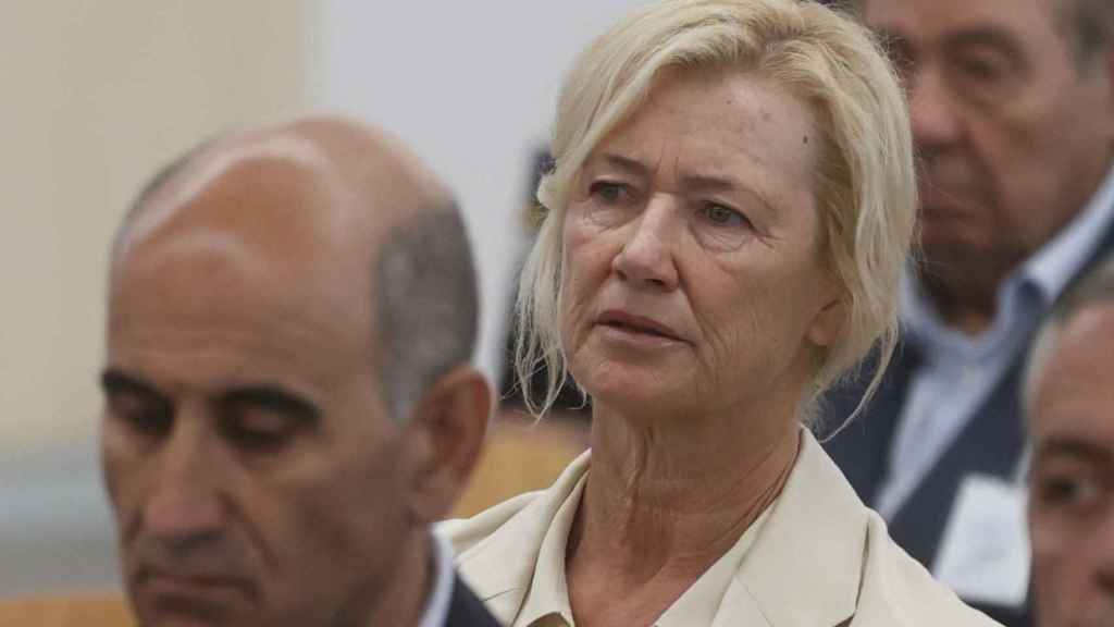 Ana Duato, en el banquillo de los acusados en  la Audiencia Nacional.