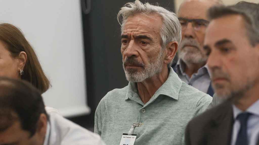 Imanol Arias, en el banquillo de los acusados en  la Audiencia Nacional.