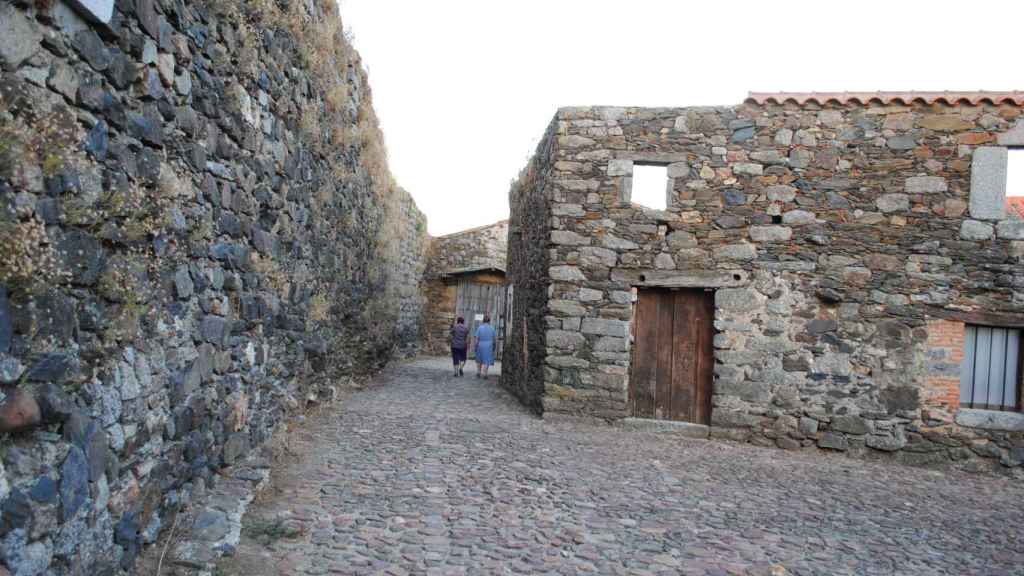 Calles empedradas, rincón típico de Monleón