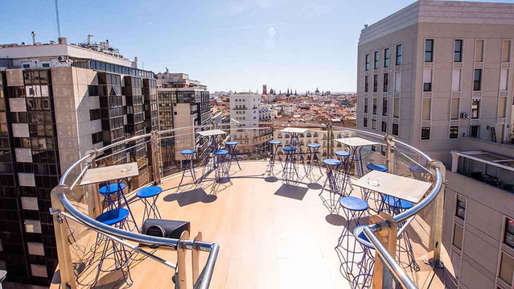 Mirador de la zona superior de La Terraza de Santo Domingo.