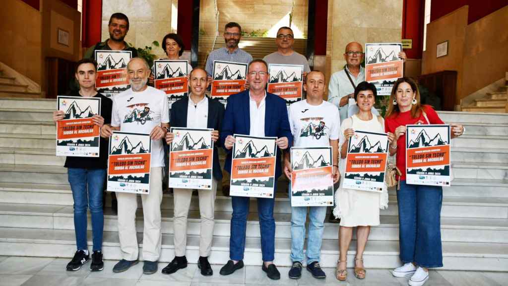 Presentación de ‘Toledo sin Techo: Subida al Rocigalgo’.