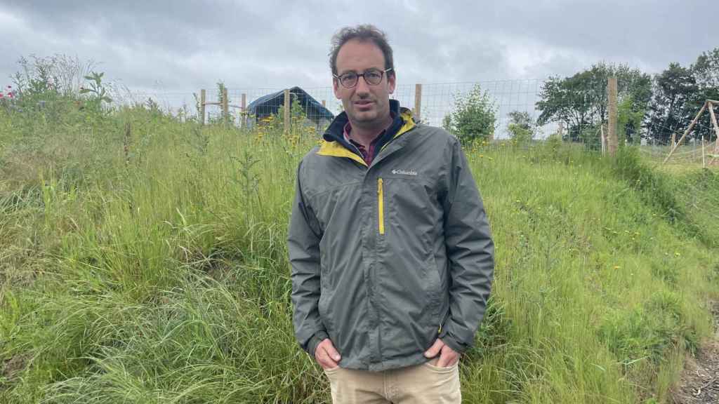 Emeric comenzó con el programa Harmony de agricultura regenerativa hace 10 años.